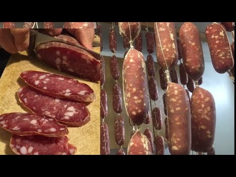 Homemade Salami 🇮🇹(Best and delicious salami originated from Italy)