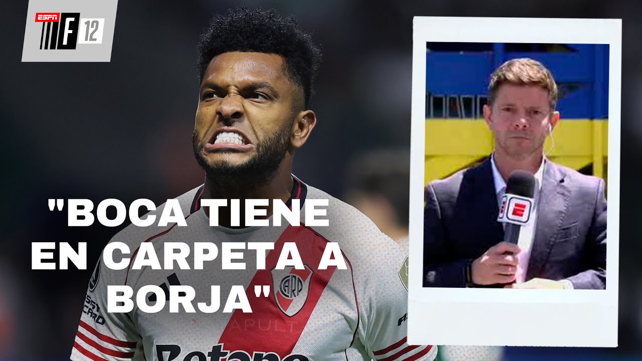 "QUE BOCA LLAME A BORJA ES COMO QUE RIVER LLAME A MILTON GIMÉNEZ", NICOLÁS DISTASIO EN F12