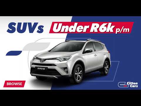 Affordable SUV Deals | Under R6k Monthly | Citton Cars