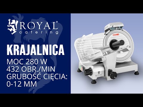 Video - Krajalnica - 220 mm - do 12 mm - 280 W