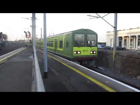 DART class 8600 no. 8601/8602 terminating dunlaoghaire platform 3