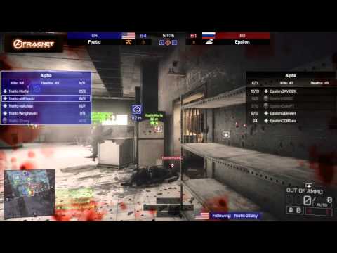 Epsilon vs Fnatic Map 1 - Group B - Dreamhack Winter 2013 - Battlefield 4