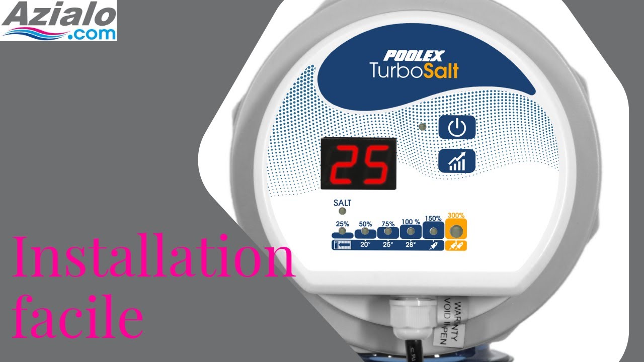 Electrolyseur au sel piscine Poolex Turbo Salt Electrolyseur au sel piscine Poolex Turbo Salt