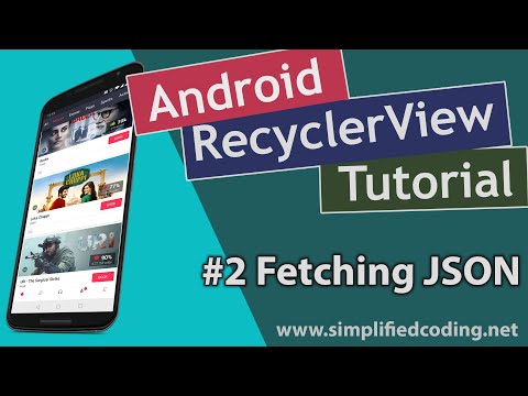 1 Android RecyclerView Tutorial Creating RecyclerView