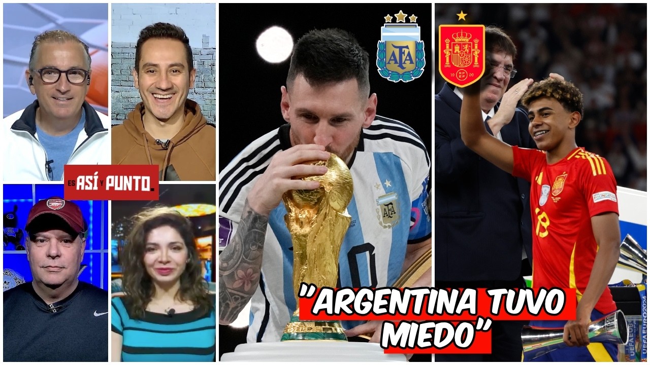 FRACASO: Ni ARGENTINA ni ESPAÑA quiso JUGAR la FINALISSIMA porque tuvieron MIEDO | Es Así y Punto