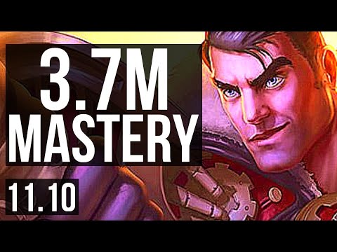 JAYCE vs KARMA (MID) | 3.7M mastery, 1400+ games, 9/4/17 | NA Master | v11.10