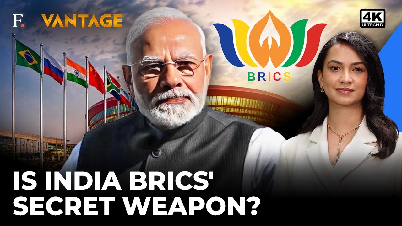 How India Is Shaping BRICS: Tech, Trade and the Global South | Vantage on Firstpost | 4K