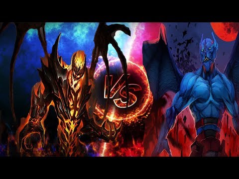 DOTA 2 Shadow Fiend VS Night Stalker who will win? by acakubanac