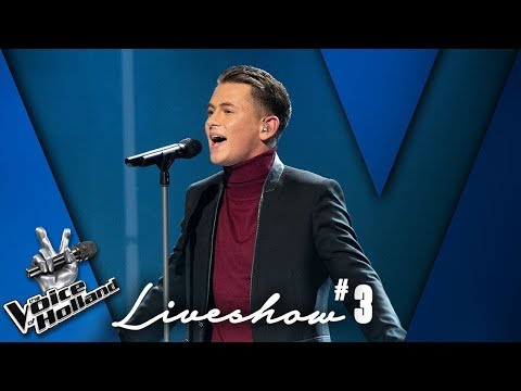 Menno Aben sing "I Don't Want To Miss A Thing" in The Semifinals of The Voice of Holland Season 9