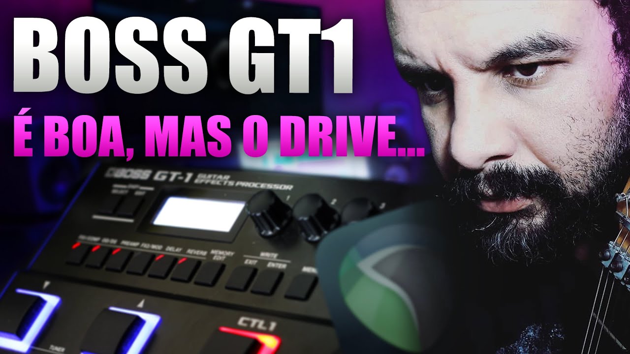 Pedaleira boss gt1 vale a pena? A Distorcao é boa?