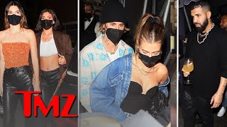 Kendall, Kylie, Bieber, Drake &amp; More Pack Celeb Hotspot The Nice Guy | TMZ