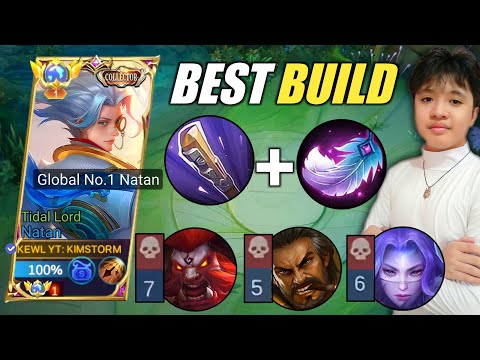 TOP 1 GLOBAL NATAN 2 BEST ITEMS TO DOMINATE IN MYTHIC GLORY🔥