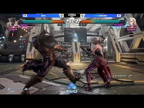 Tekken 7: JDCR vs THY Chikurin - Losers Finals  - EVO 2021 Online Asia East
