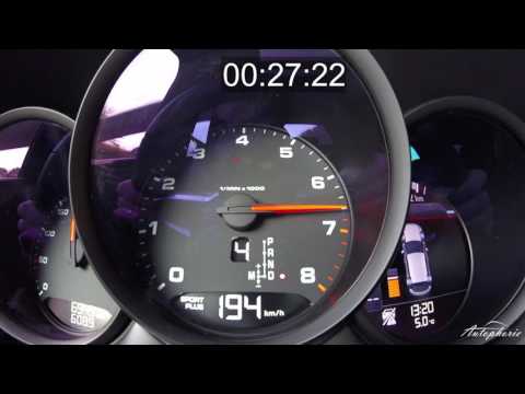 2016 Porsche Macan (252 hp): Acceleration 0 - 210+ kph / 0 - 130+ mph - Autophorie