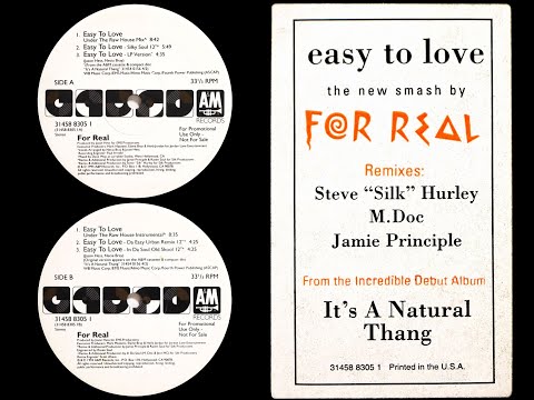 For Real - Easy To Love (Under The Raw House Mix) [HQ]