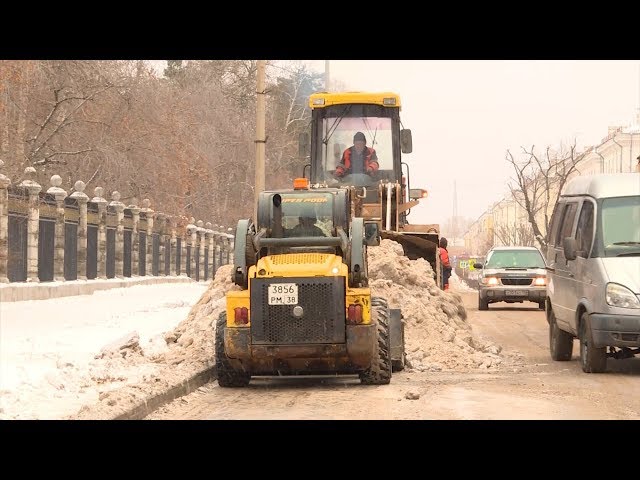 Уборка дорог. Почему в Ангарске используют реагенты?