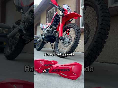 Acerbis hand guards for the CRF #honda #crf #dualsport #dirtbike #bike