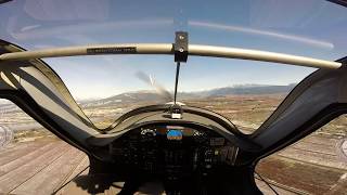 First Solo Flight in Alpha Electro - part 1 (Take-off)