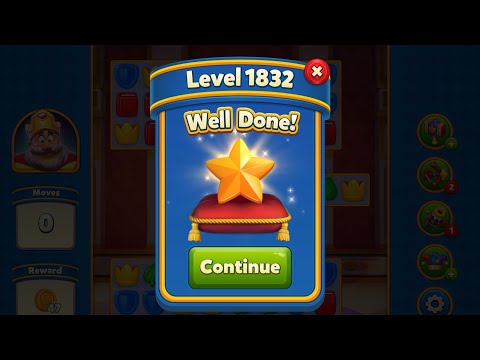 Royal Match - King Robert - Level 1832