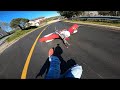 CRF150RB WHEELIE FAIL