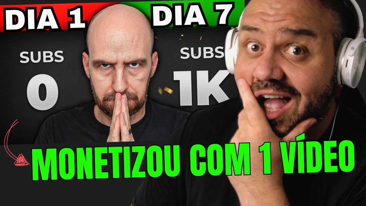 0 ➜ 1000 Inscritos Em 7 DIAS Com 1 Vídeo? Veja Como!!