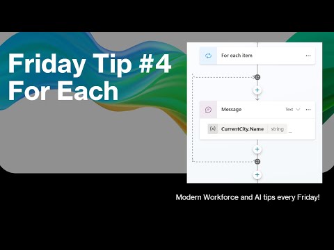 The first rarely known Copilot Studio feature: FOR EACH nodes The first rarely known Copilot Studio feature: FOR EACH nodes