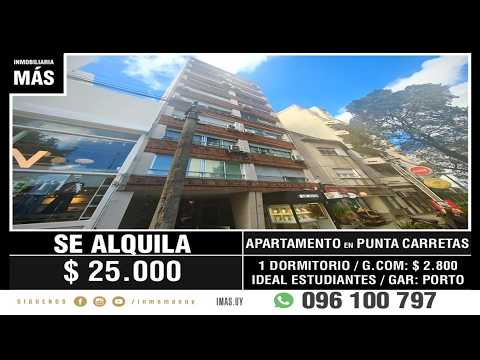 Video de YouTube - Apartamento Alquiler Pocitos Montevideo iMas.uy MA