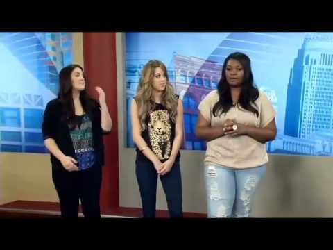 Candice Glover, Angie Miller, and Kree Harrison - Fox News Louisville - August 30th, 2013