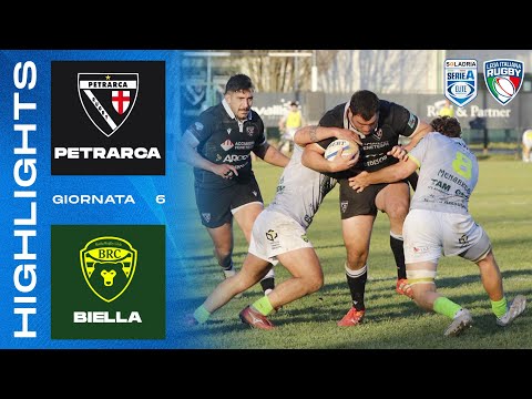 PETRARCA - BIELLA | Matchday 6 | SOLADRIA Serie A Elite | Highlights