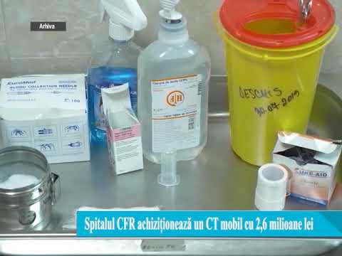 Spitalul CFR achizitioneaza un computer tomograf mobil cu 2,6 milioane lei