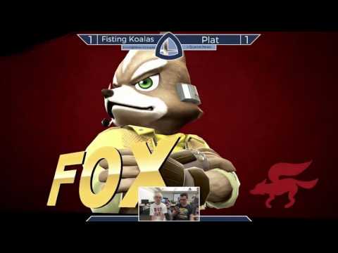 Sm4sh@Mines 40 - Fisting Koalas (Fox) Vs. Plat (Lucina) - Losers Quarterfinals