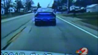 preview picture of video 'Trotwood police chase video'