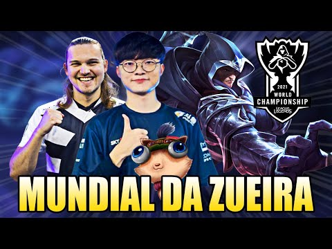 FAKER TROLANDO E A MAIOR FUGA DA HISTÓRIA - MUNDIAL DA ZUEIRA
