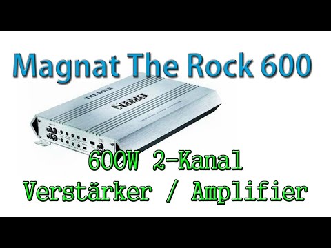 Magnat The Rock 600 4-Kanal Endstufe Verstärker Produktvorstellung