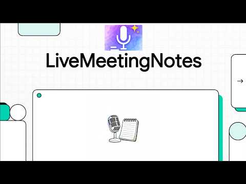 Live Meeting Notes video thumbnail