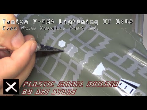 Tamiya F-35A Lightning II 1:48 Even More Decals!