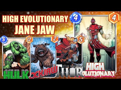 THIS DECK GETS YOU CUBES!| High Evolutionary Jane Jaw| Marvel Snap