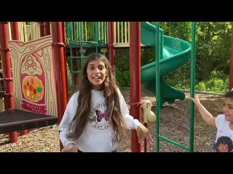 Deema and Sally get stuck at the Playground Park | Fair Play for kids