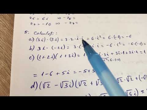 Numere complexe. Exercitii rezolvate | Matematica clasa a 10 a