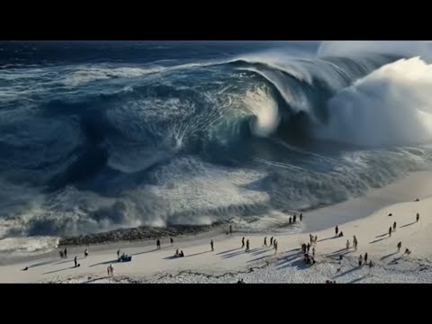 Mega Tsunami 2025 Hits a Southeastern Atlantic Coast | Monster Waves Destroy Cities | Short Film