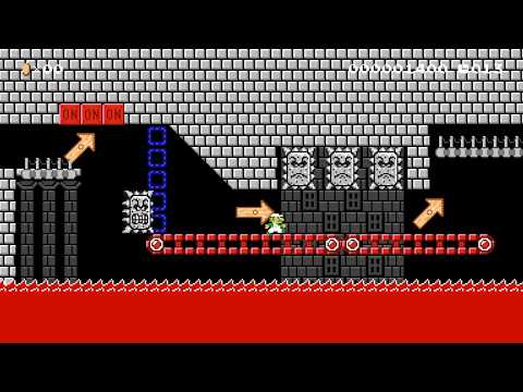 SMM2 Courses #12 - Hot Liquid Sprint Speedrun [20s] by Dynasteel