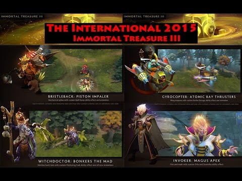 The International 2015 - Immortal Treasure III In-Game Preview