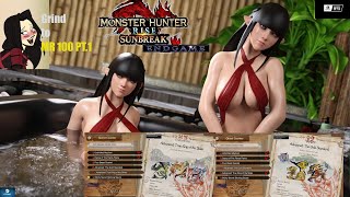 Monster Hunter Rise Sunbreak Endgame -STEAM- Skimpy Armor Playthrough-Grind to MR 100 pt1