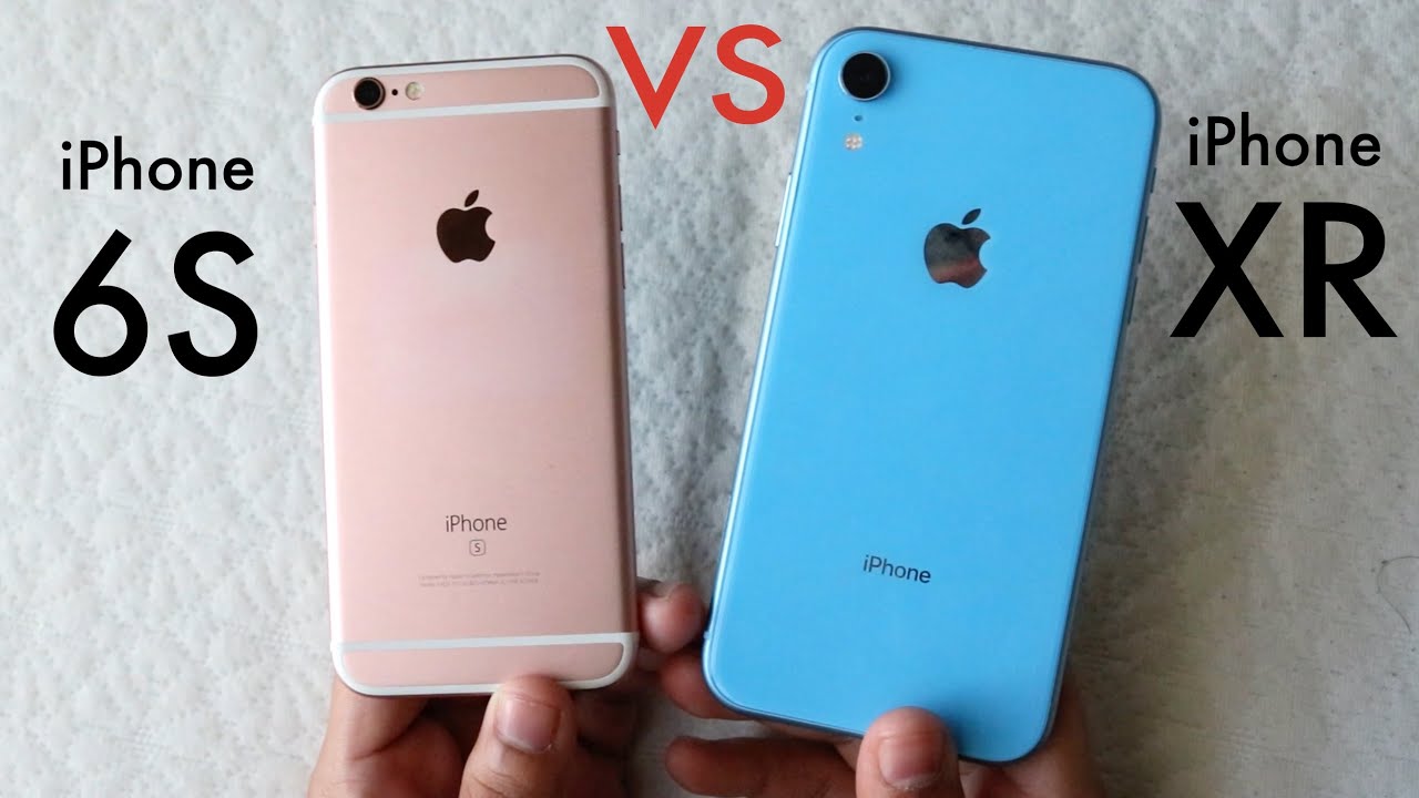 iPHONE XR Vs iPHONE 6S! (Should You Upgrade?) (Speed Comparison) (Review)