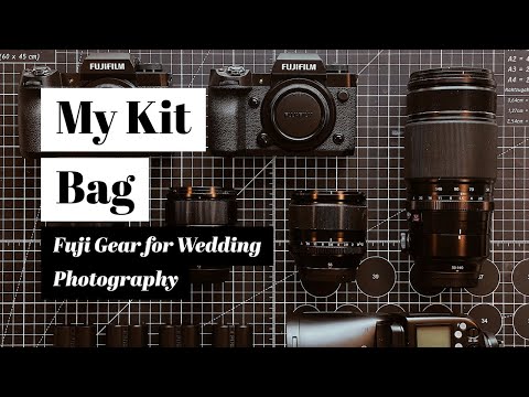 My Fujifilm Kit Bag for Wedding Photography