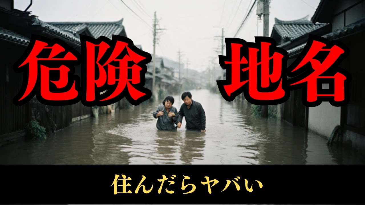 【都市伝説】知らないとヤバい！危険な地名