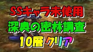 【ロマサガRS】【攻略】SS未使用で深奥の密林調査10層クリア！！