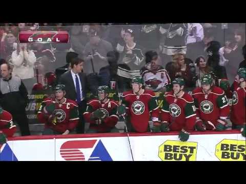 Pierre-Marc Bouchard's Goal At 2013 Wild Scrimmage (January 16 2013)