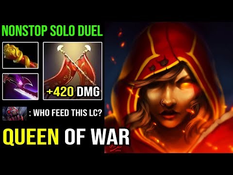 TP Global Duel +420 Damage Mid LC | Queen of War 100% No Mercy Duel Eveyone EZ GG DotA 2
