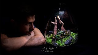Aquascaping the new Baiosphere XL terrarium - Step by Step Tutorial with aquarium plants